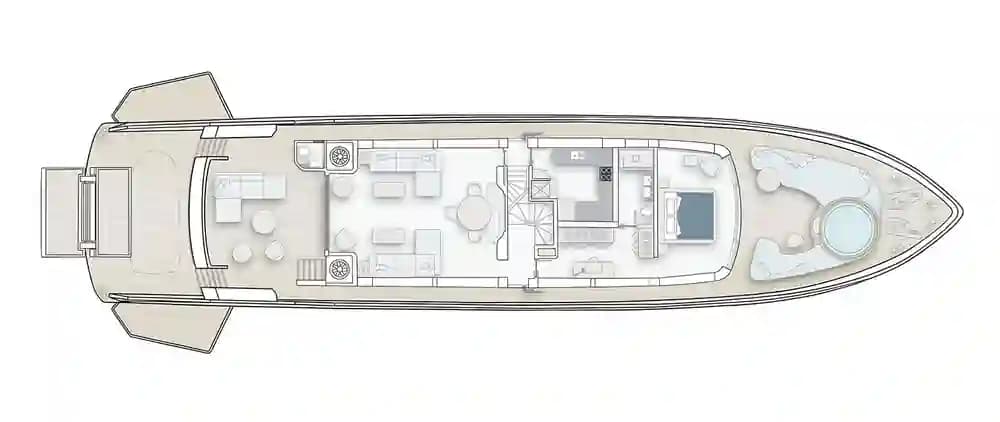 2029 Sirena Sirena 48 for Sale in Kansas City, Missouri Aft Cabin 2
