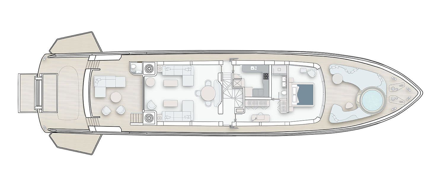 2029 Sirena Sirena 48 for Sale in Kansas City, Missouri Aft Cabin 2